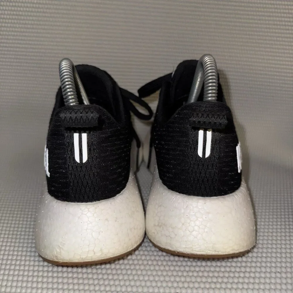 NOBULL JOURNEY Black White Athletic Comfort Running Shoes Sneakers Womens Size 7